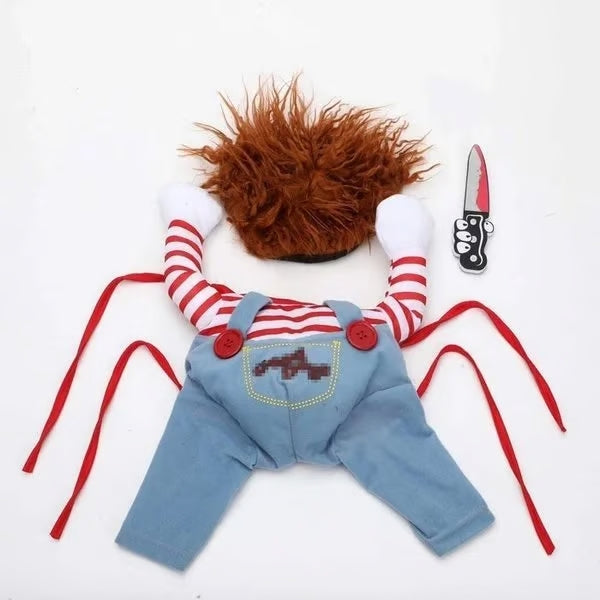 Disfarce Assustador de Halloween para Cães