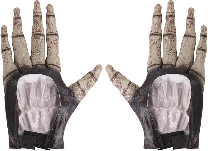 Luvas de Esqueleto para Halloween