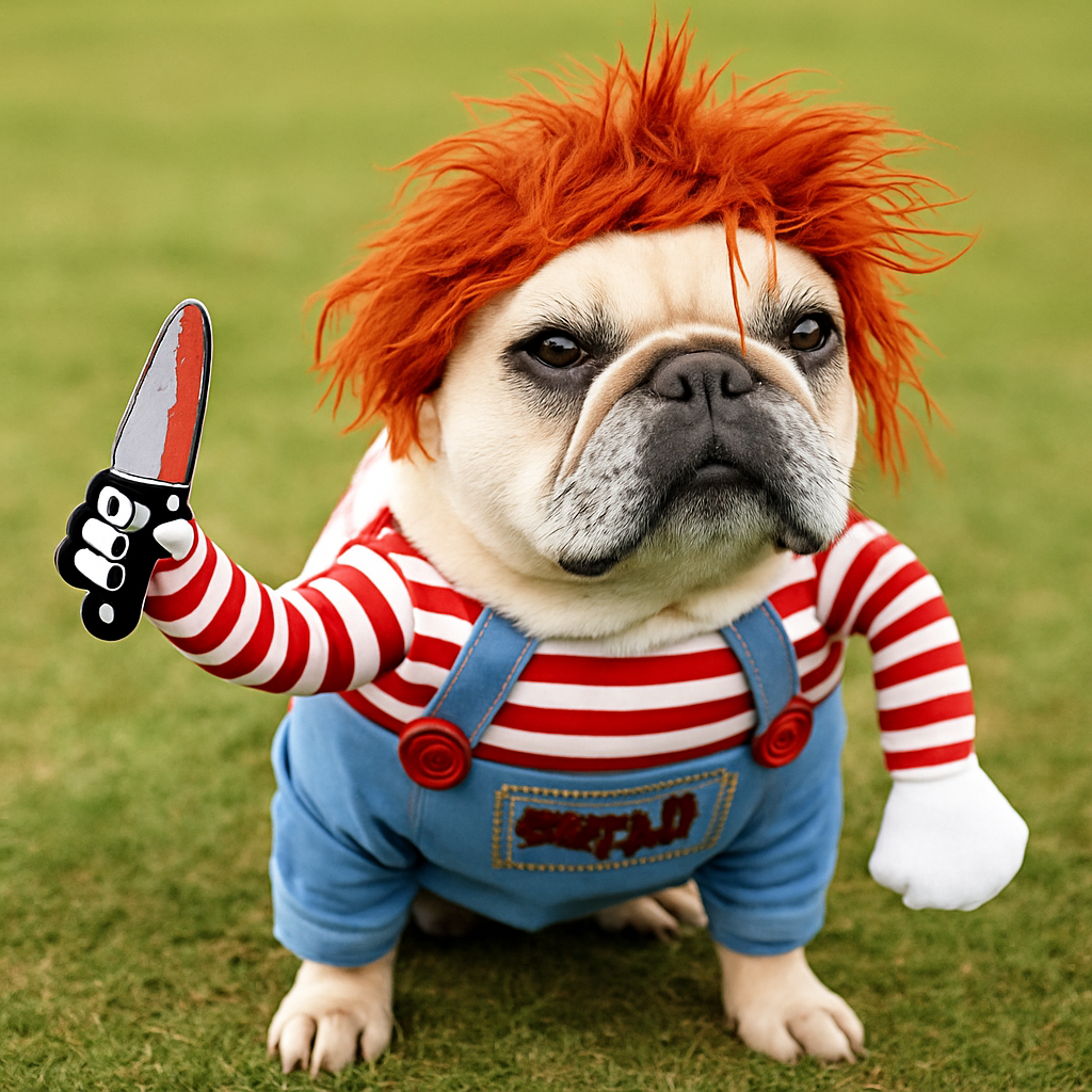 Disfarce Assustador de Halloween para Cães
